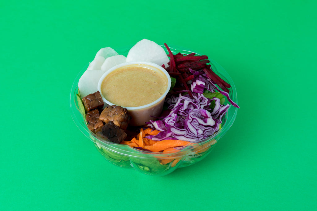 Red bowl with salad stock image. Image of dragon, balanced - 170940175